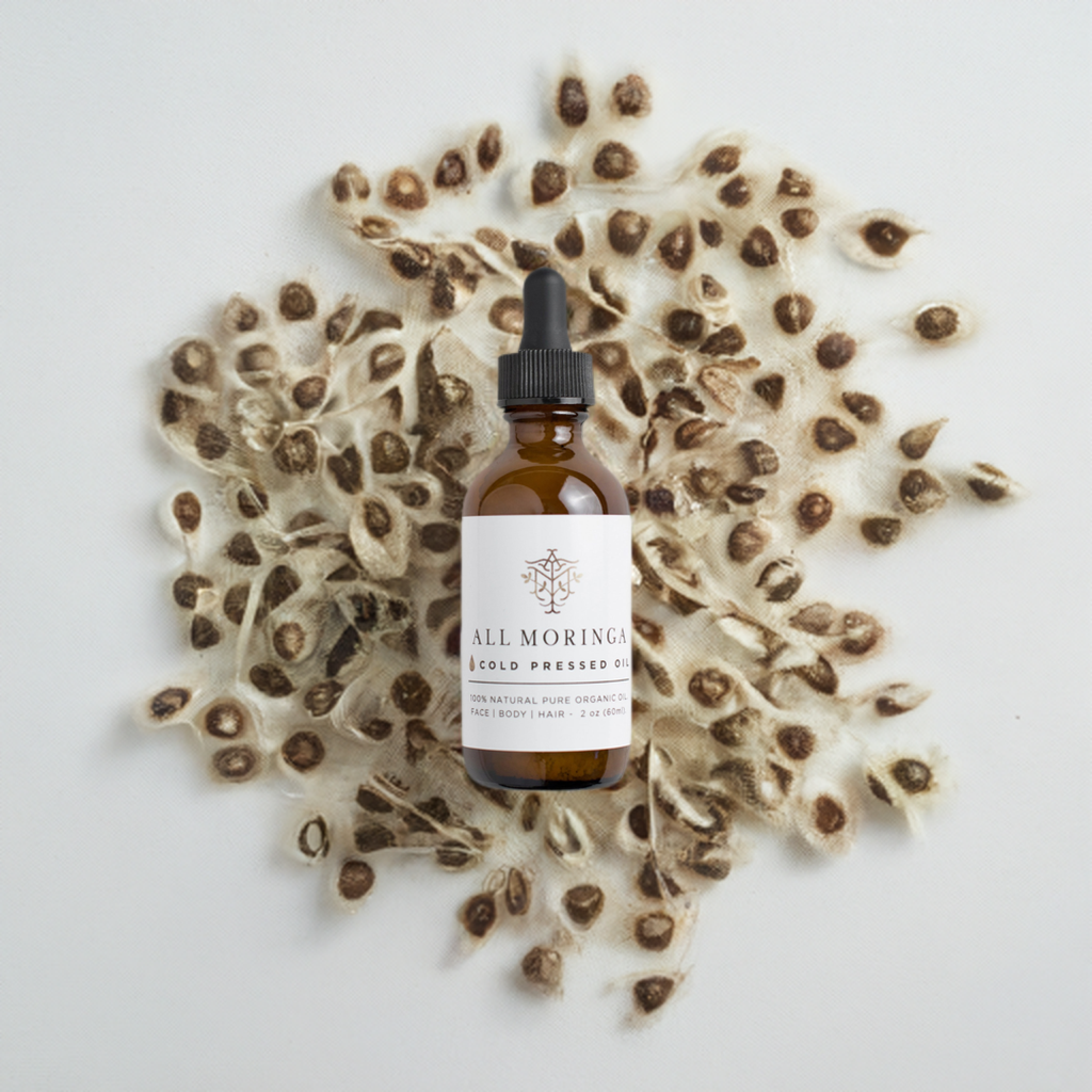 Moringa Oleifera Cold Press Seed Oil Premium 100% Organic